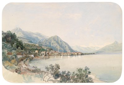 View Over Lake Como to Bellaggio by Thomas Ender